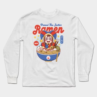 Pomni The Jester Ramen Long Sleeve T-Shirt